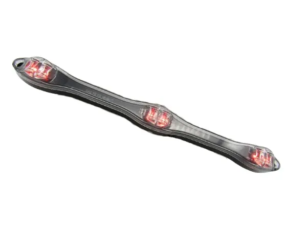 Dragon Eye LED ID Bar – Clear Lens, 6 Red LEDs, 2-Wire
