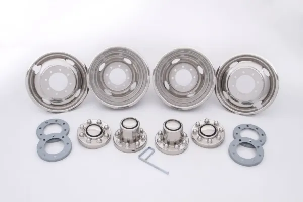 "Wheel Simulator Set 16"" 8 Lug Fits 2002 Chevy Under The Lug Mounting"