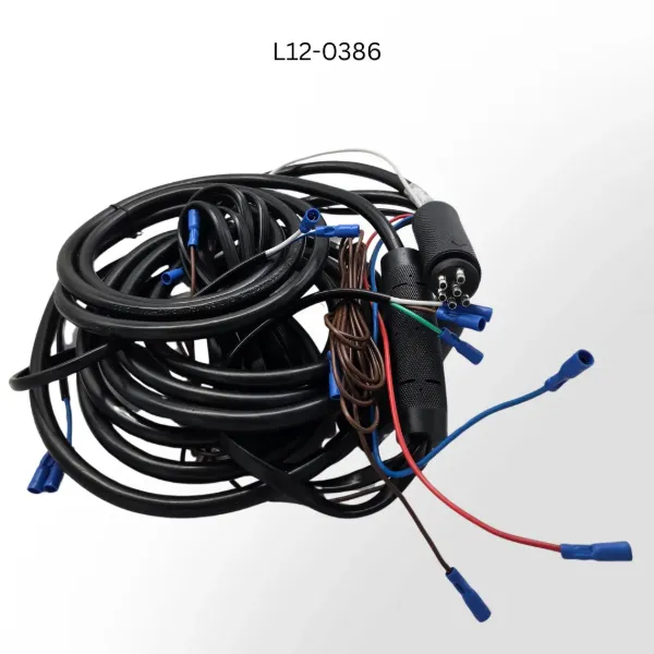 16-Foot Two Axle Trailer Wiring Harness – 6-Way M970 Plug